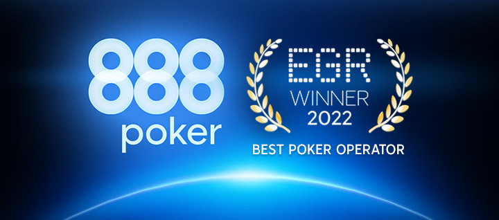 888poker Named EGR Poker Operator of the Year