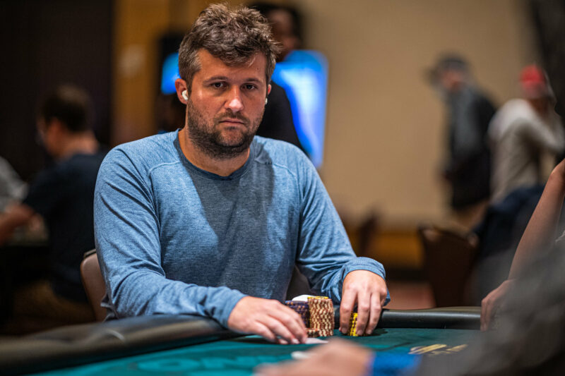 Five Diamond Champ Chad Eveslage Making Another Deep Run in a WPT Main Event