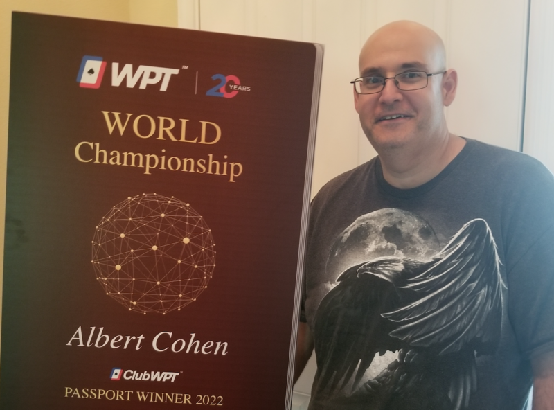 Florida Caretaker & ClubWPT Qualifier Albert Cohen Making Way to WPT World Championship