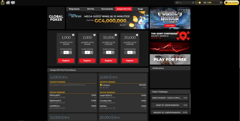 How to 200X Your Buy-in & Win Real Prizes on Global Poker?