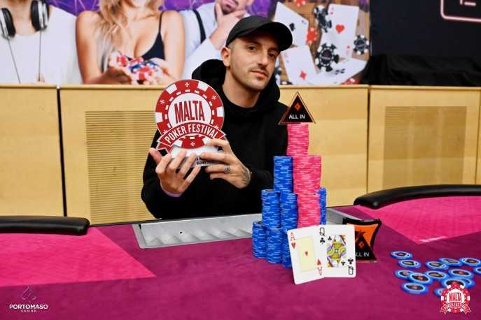 Mirko Mostaccio Wins partypoker Powered MPF €550 Grand Event (€136,670)