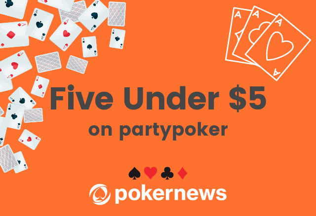 The Best Five Poker Tournaments Under $5 on partypoker