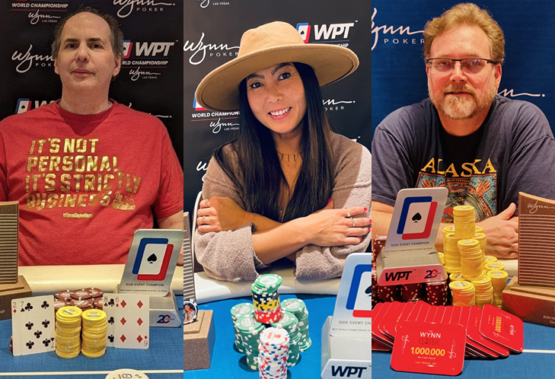 Allen Kessler, Esther Taylor & Sean Banahan Among WPT Wynn Side Event Winners