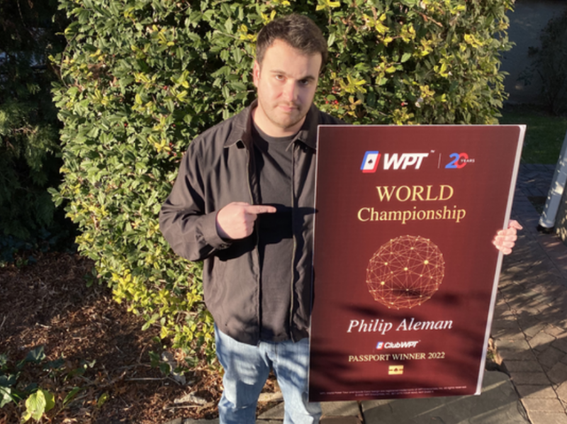 ClubWPT Qualifier Philip Aleman Celebrates Birthday Before WPT World Championship