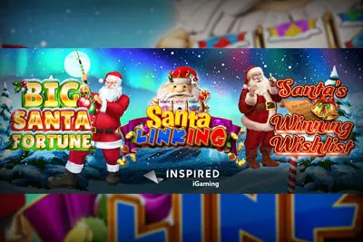 Inspired Entertainment Launches Trio of Festive Slots