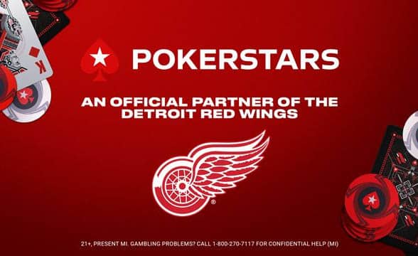 PokerStars and NHL’s Red Wings Joined Forces