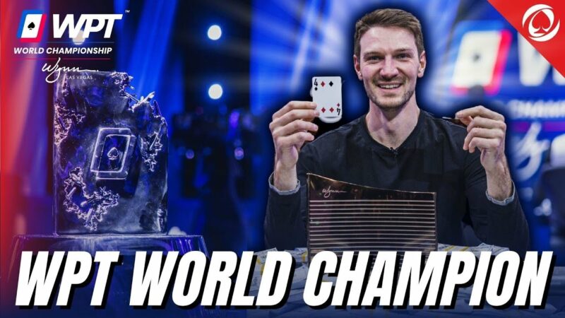 WPT World Champion Eliot Hudon Won $4.1M | $15MIL Main Event | WPT World Championship 2022 | Videos