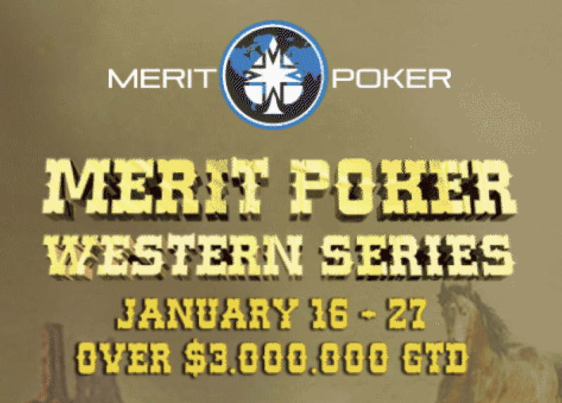 2023 Gets Underway with $3M Guaranteed Merit Poker Western Series; Full Schedule Unveiled