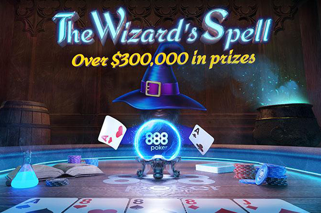 888poker Casts The Wizard's Spell and Gives Away $300,000