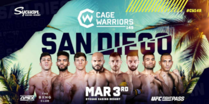 Cage Warriors Inks Four-Event Deal with Sycuan Casino Resort