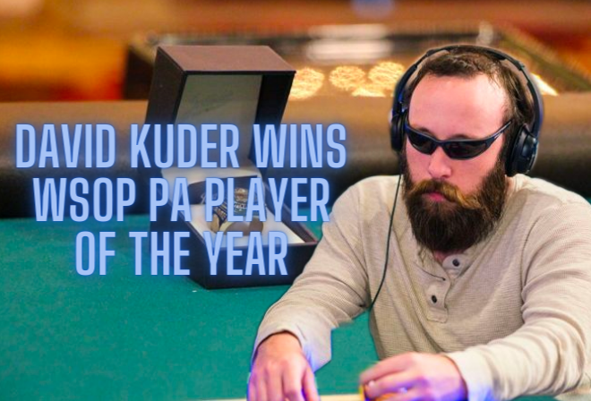 Former Dealer David "DrKool" Kuder Named First-Ever WSOP PA Player of the Year