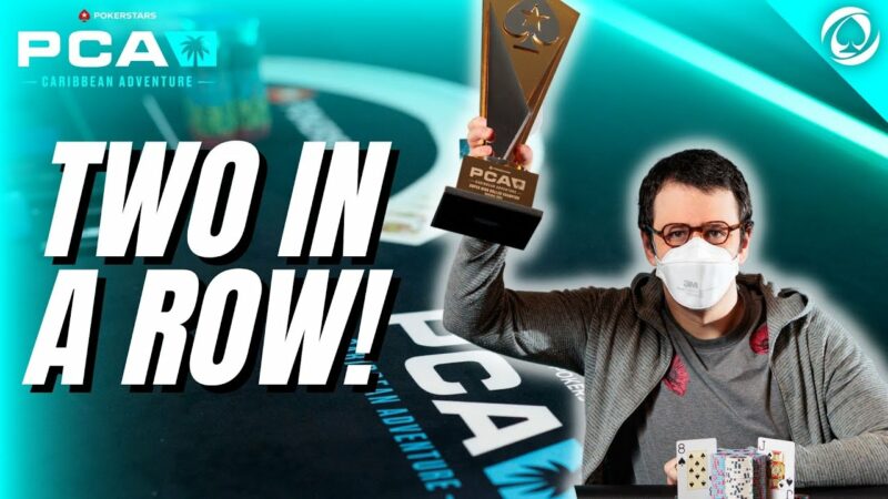 ISAAC HAXTON ON A HOT STREAK 🔥 | $100,000 SHR | PokerStars PCA 2023 | Videos
