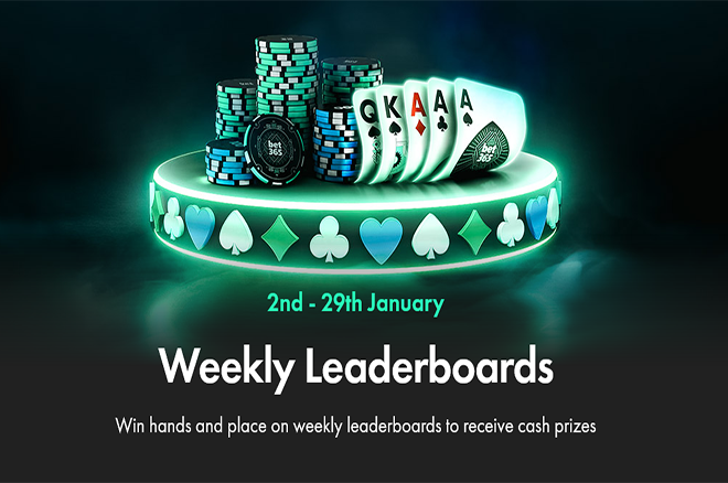 Kick 2023 Off in Style With the Bet365 Weekly Leaderboards