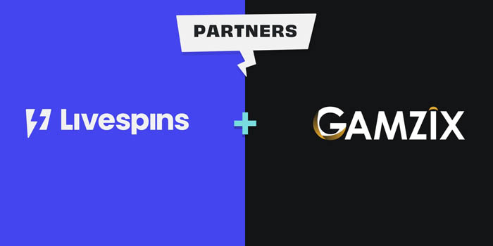Livespins Secures iGaming Content from Gamzix