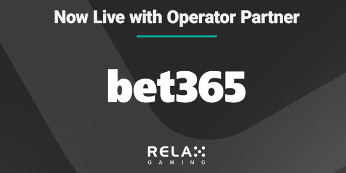 Relax Gaming Deploys Content with bet365