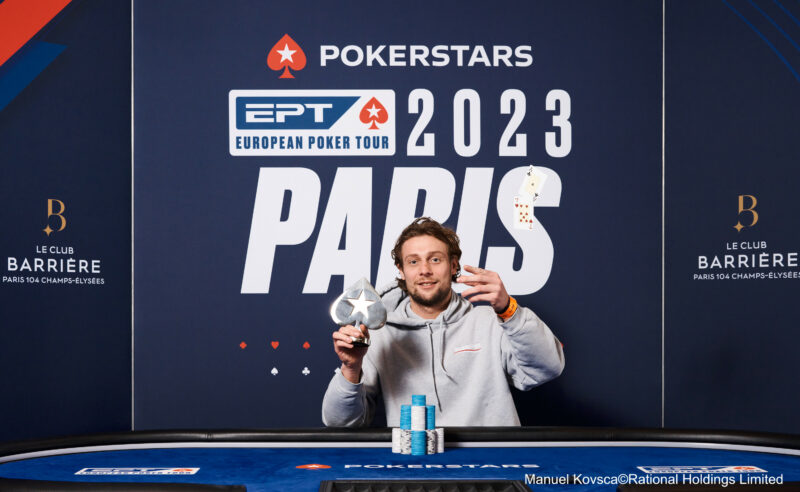 Teun Mulder Eviscerates Final Table to Win EPT Paris €25,000 High Roller