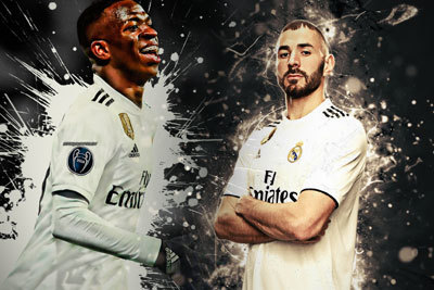 Vinícius Júnior and Karim Benzema leading Real Madrid to success in Champions League