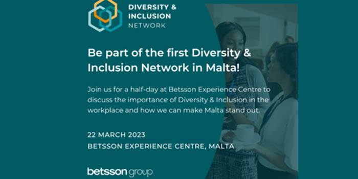Betsson Group to Pioneer D&I Network in Malta