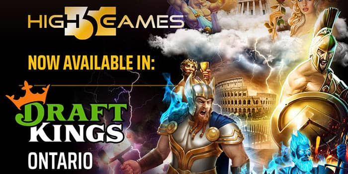 High 5 Games to Supply DraftKings Ontario with Games