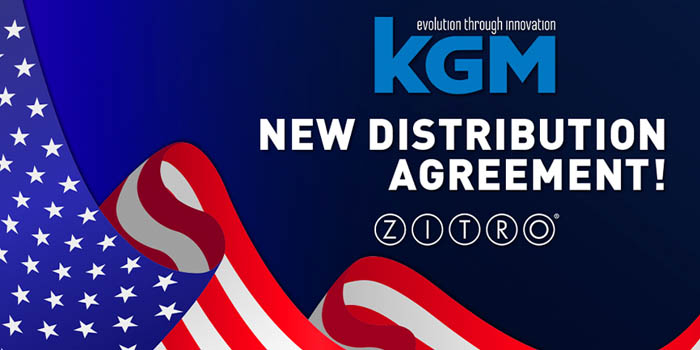 KGM Designated as Zitro’s Distributor in Several States