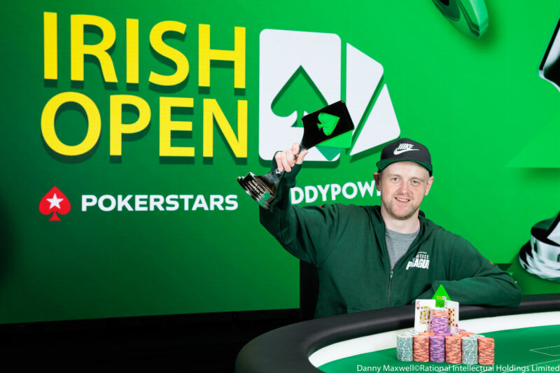 David Docherty Turns $109 into €365,000 After 2023 Irish Open Main Event Victory