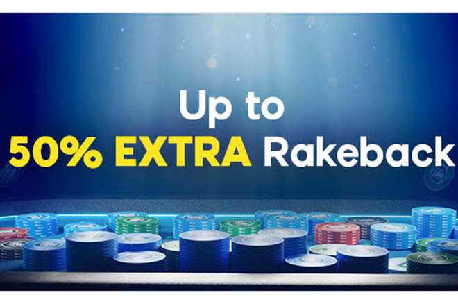 Earn up to 50% Extra Rakeback at 888poker Until April 23