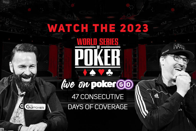 PokerGO's 2023 WSOP Live-stream Schedule Covers Biggest Events and More