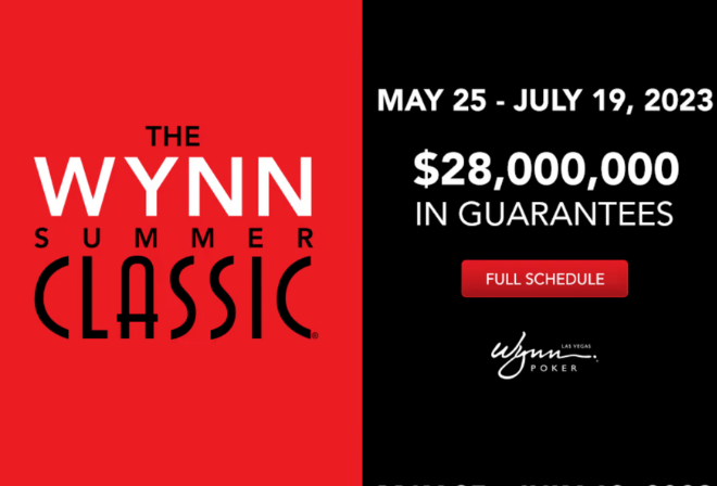 Six-Week 2023 Wynn Summer Classic Will Have $28 Million in Guarantees