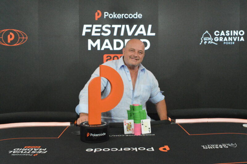 Sylwester Fortuna Wins 2023 Pokercode Festival Madrid €550 Main Event (€40,000)