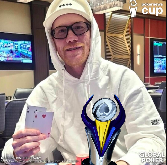 Craig "@ChipsMaxwell" Stout Calls His Shot to Win the Inaugural PokerNews Cup on Global Poker