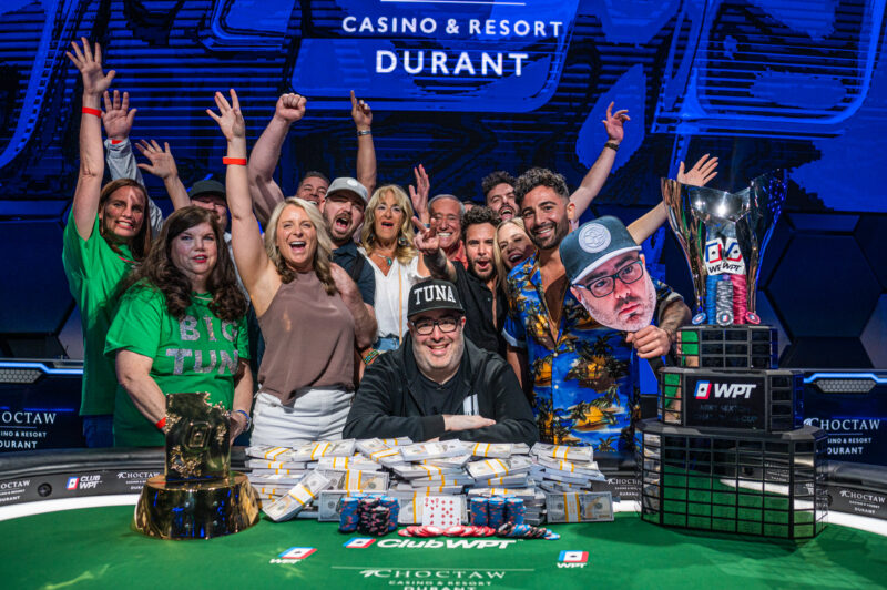 Jaffee Triumphs; Weng Denied Back-to-Back Titles at WPT Choctaw Final