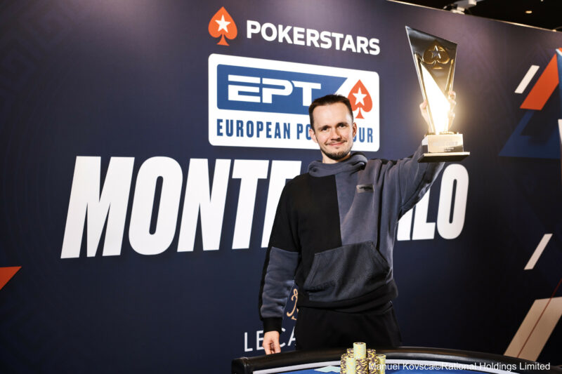 Mikita Badziakouski Wins 2023 PokerStars EPT Monte-Carlo €25,000 High Roller