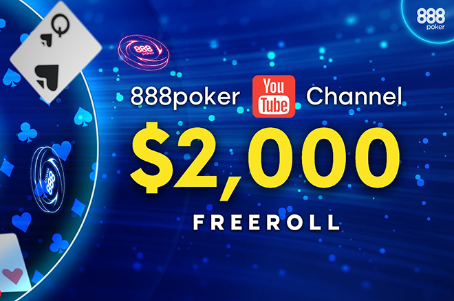 Play in $4,000 Worth of Freerolls at 888poker on May 6