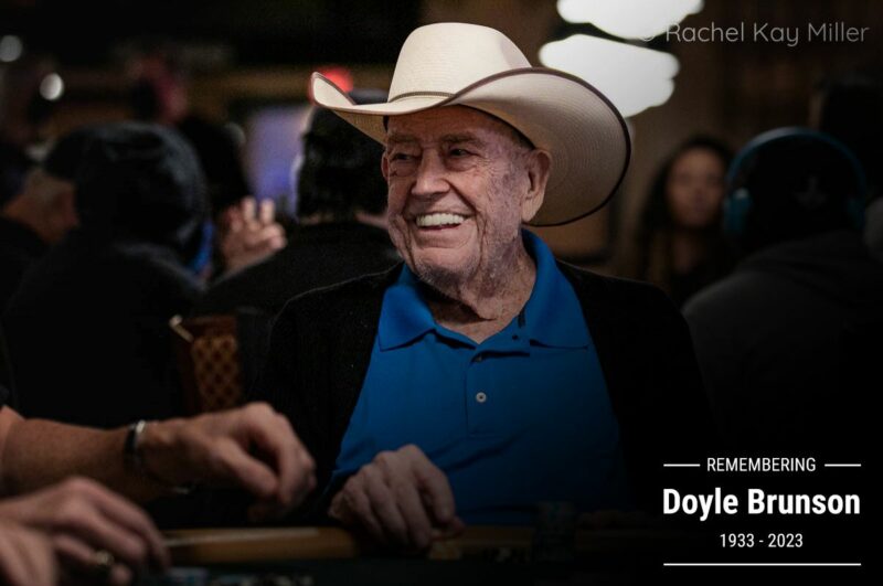 WATCH: Doyle Brunson's Best Televised High Stakes Poker Hands