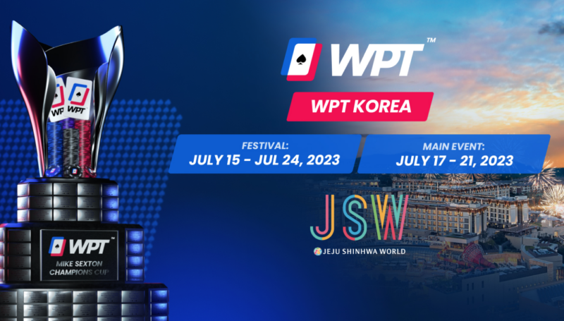 WPT Headed to Jeju, South Korea This Summer; Alpha8 for One Drop Event Added