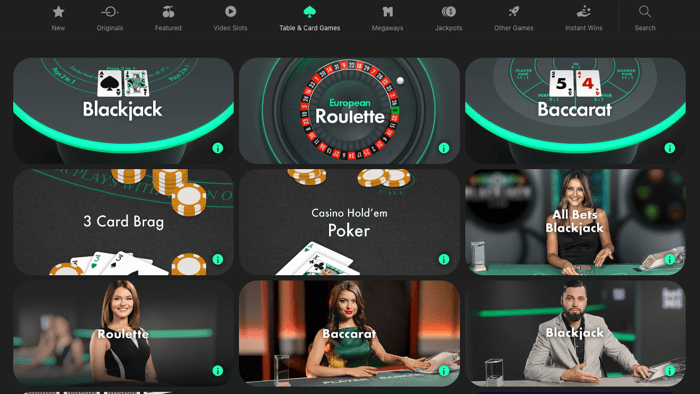 Best Table Games at Bet365 Casino in 2023