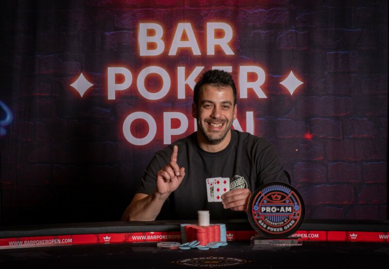 Konstantinos Tsikopoulos Wins 2023 Bar Poker Open Pro-Am ($44,086)