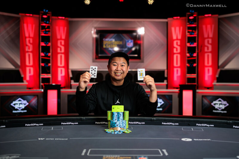 Peter Thai Wins First Bracelet of the 2023 WSOP: Event #1: $500 Casino Employees ($75,535)