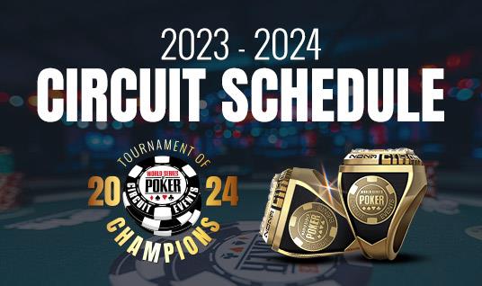 Upcoming WSOP Circuit Schedule is Out; $1 Million Freeroll Returns