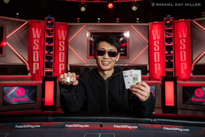 Kang Hyun Lee Takes the Event #92: $1,000 No-Limit Hold'em Freezeout Bracelet Home to Canada!