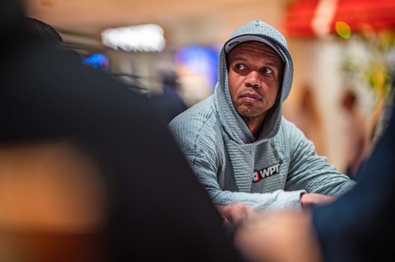 Phil Ivey Essentially Bubbles WPT EveryOne for One Drop at Wynn Las Vegas