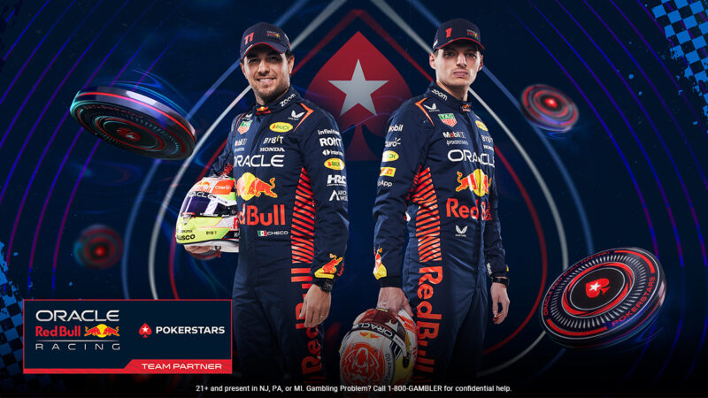 PokerStars Bringing Oracle Red Bull Racing Promotions to MI/NJ Merged Market