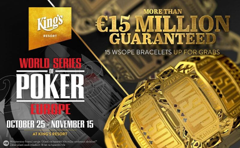 The Schedules are Out for the 2023 WSOP Europe and International Circuit Tour