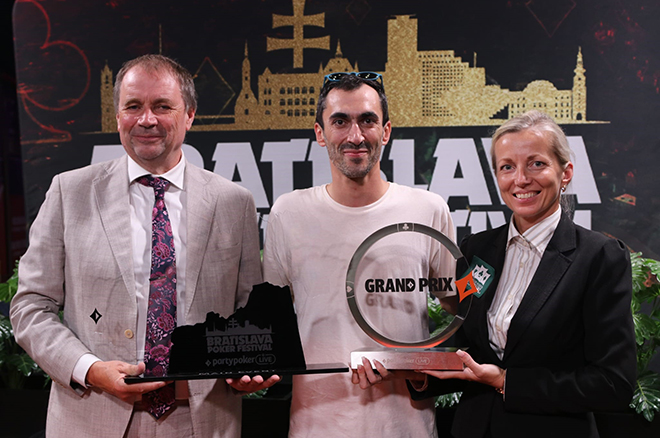 Alexandros Dimogiorgis Takes Down the Grand Prix Bratislava Main Event