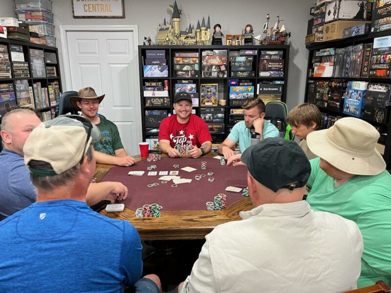 Brutally Bluffed and Cracked Aces in the Inaugural Survival Challenge Poker Home Game