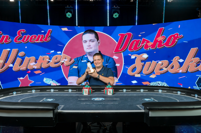 Darko Svesko Wins Merit Poker Retro Series Main Event ($567,000)