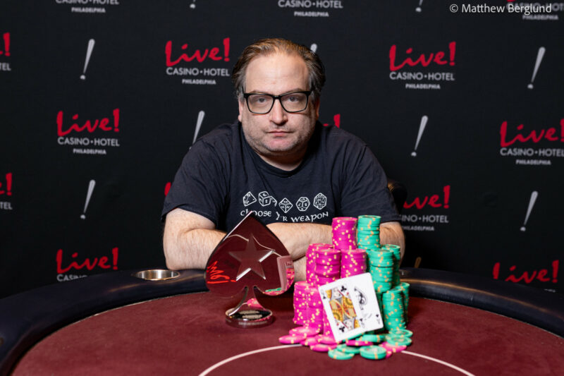 Fearless Matthew Gross Bulldozes His Way to Victory in Event #1 of the PokerStars Summer Series