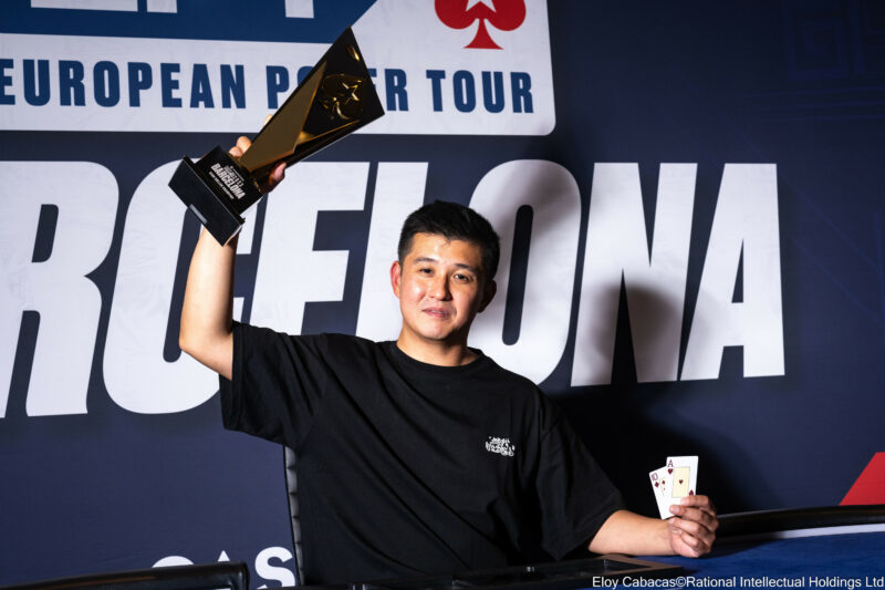 Ka Kwan Lau Obliterates Final Table to Claim €10,000 EPT High Roller Trophy (€910,400)
