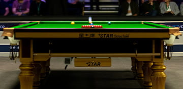 Snooker Arena Before the Arrival of the Players