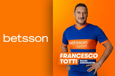 Betsson.sport Partners with Francesco Totti to Score Italian Market Debut